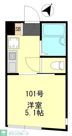 KKハウス金町の物件間取画像